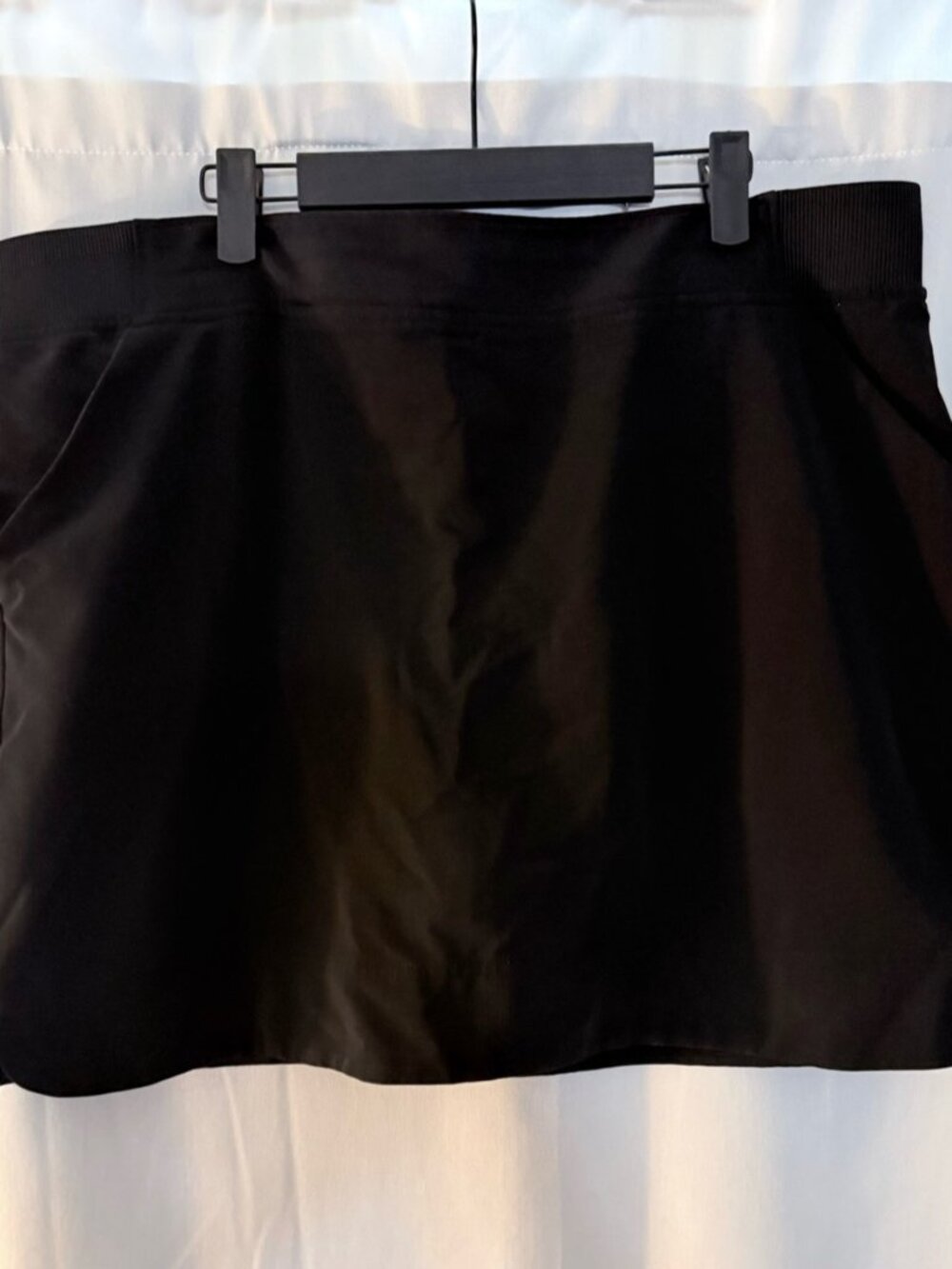 Women's Black Active Skort